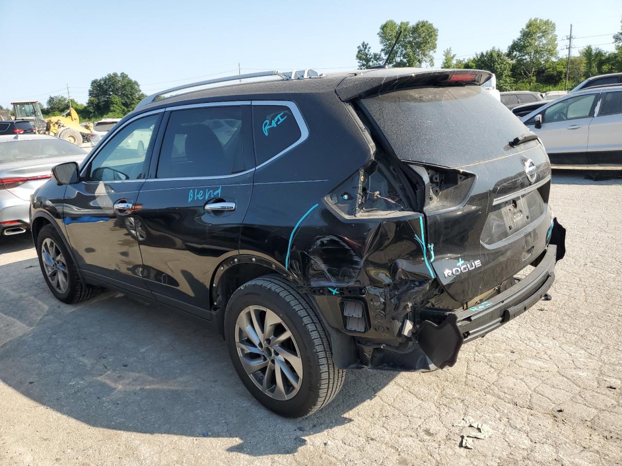 Lot #2756432601 2014 NISSAN ROGUE S