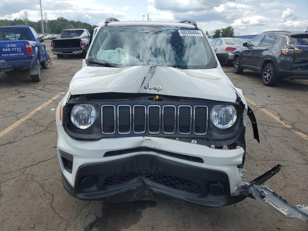 Lot #2923121077 2019 JEEP RENEGADE S