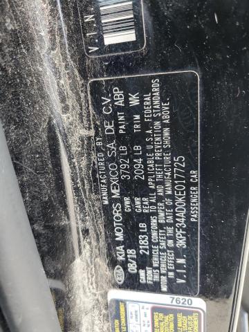 2019 KIA FORTE GT L - 3KPF34AD0KE017725