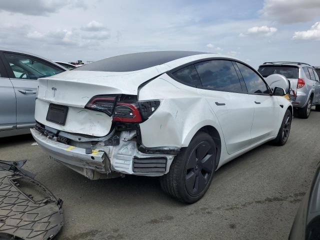 TESLA MODEL 3 2022 white  electric 5YJ3E1EA2NF340703 photo #4