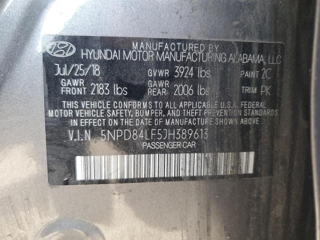 2018 HYUNDAI ELANTRA SE - 5NPD84LF5JH389613