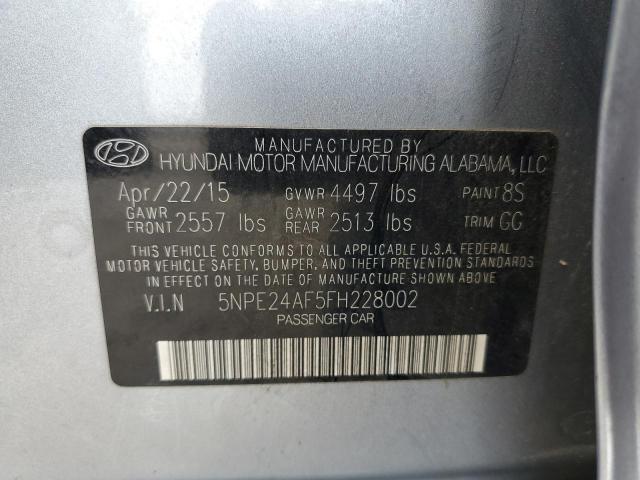 2015 HYUNDAI SONATA SE - 5NPE24AF5FH228002