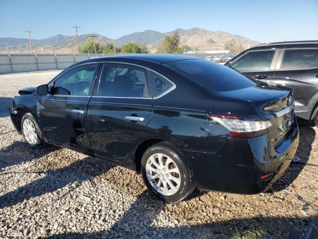 NISSAN SENTRA S 2014 black  gas 3N1AB7AP9EL669268 photo #3