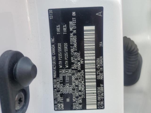 2021 LEXUS RX 350 F S 2T2SZMDA5MC272494