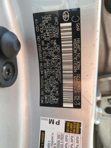 2020 TOYOTA COROLLA SE - JTDS4RCE4LJ011087