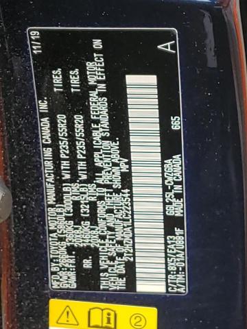 2020 LEXUS RX 350 - 2T2HZMDA1LC223544