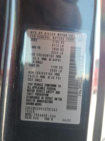 2017 CHEVROLET CITY EXPRE - 3N63M0ZN0HK707262