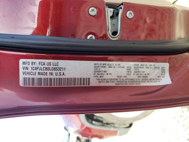 2020 JEEP CHEROKEE L - 1C4PJLCB0LD653211