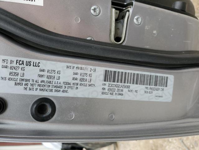 2018 CHRYSLER 300 S - 2C3CCAGG2JH250368