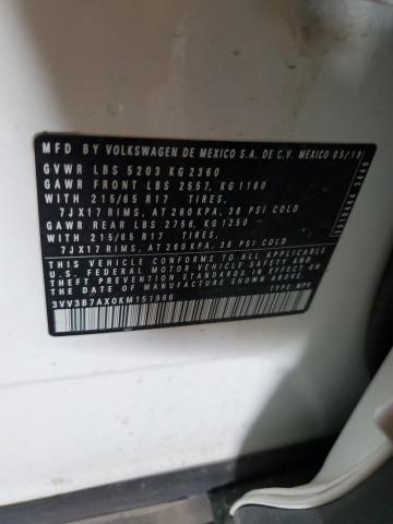 2019 VOLKSWAGEN TIGUAN SE - 3VV3B7AX0KM151966