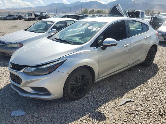 CHEVROLET CRUZE LT 2018 silver  gas 3G1BE6SM6JS543191 photo #1