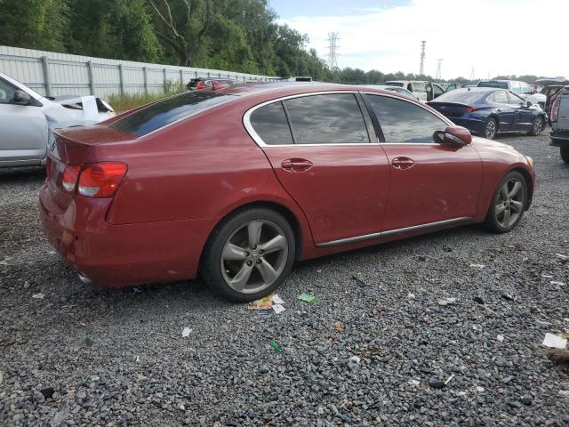 LEXUS GS 460 2008 red sedan 4d gas JTHBL96S485001369 photo #4