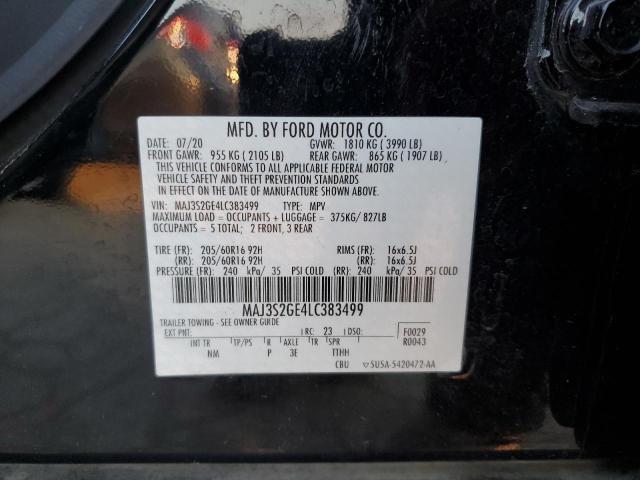 2020 FORD ECOSPORT S - MAJ3S2GE4LC383499