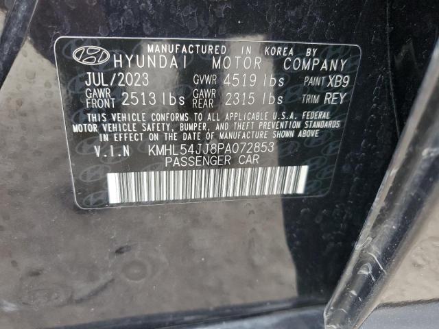 VIN KMHL54JJ8PA072853 2023 Hyundai Sonata, Hybrid no.13