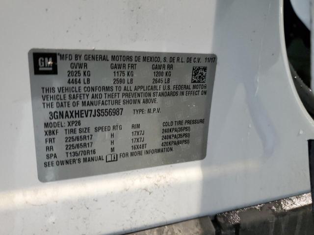 2018 CHEVROLET EQUINOX LS - 3GNAXHEV7JS556987