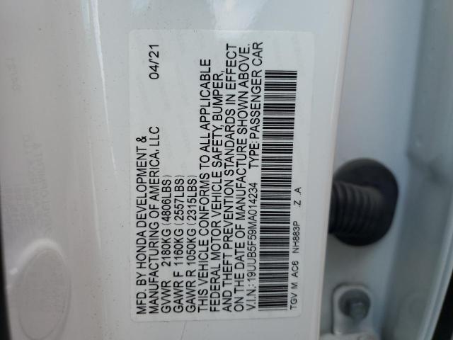 2021 ACURA TLX TECH A - 19UUB5F59MA014234