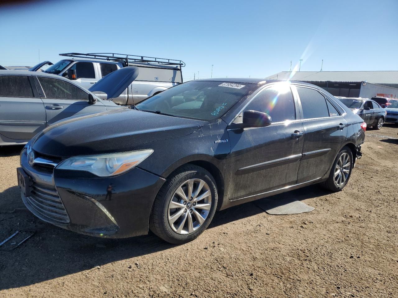 Lot #2928421785 2015 TOYOTA CAMRY HYBR