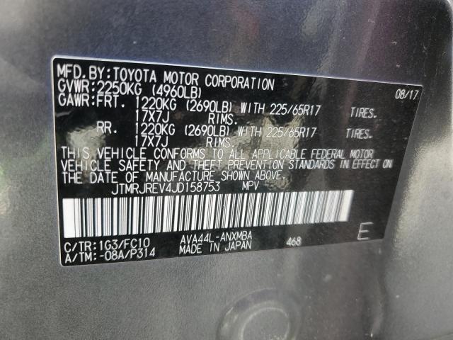 2018 TOYOTA RAV4 HV LE - JTMRJREV4JD158753