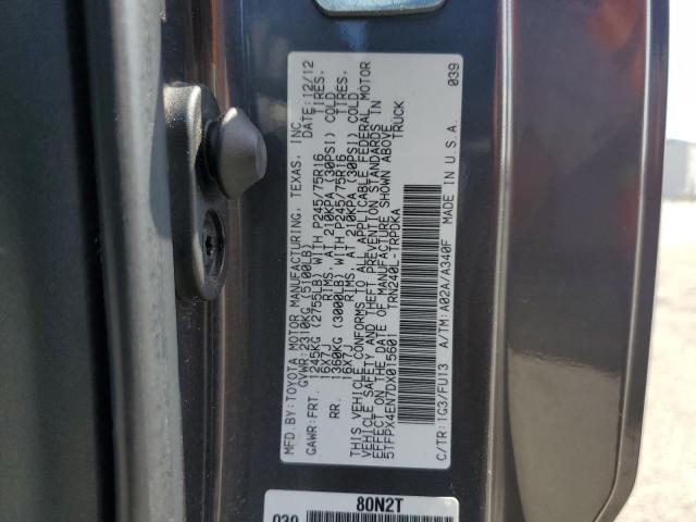 VIN 5TFPX4EN7DX015601 2013 Toyota Tacoma no.12