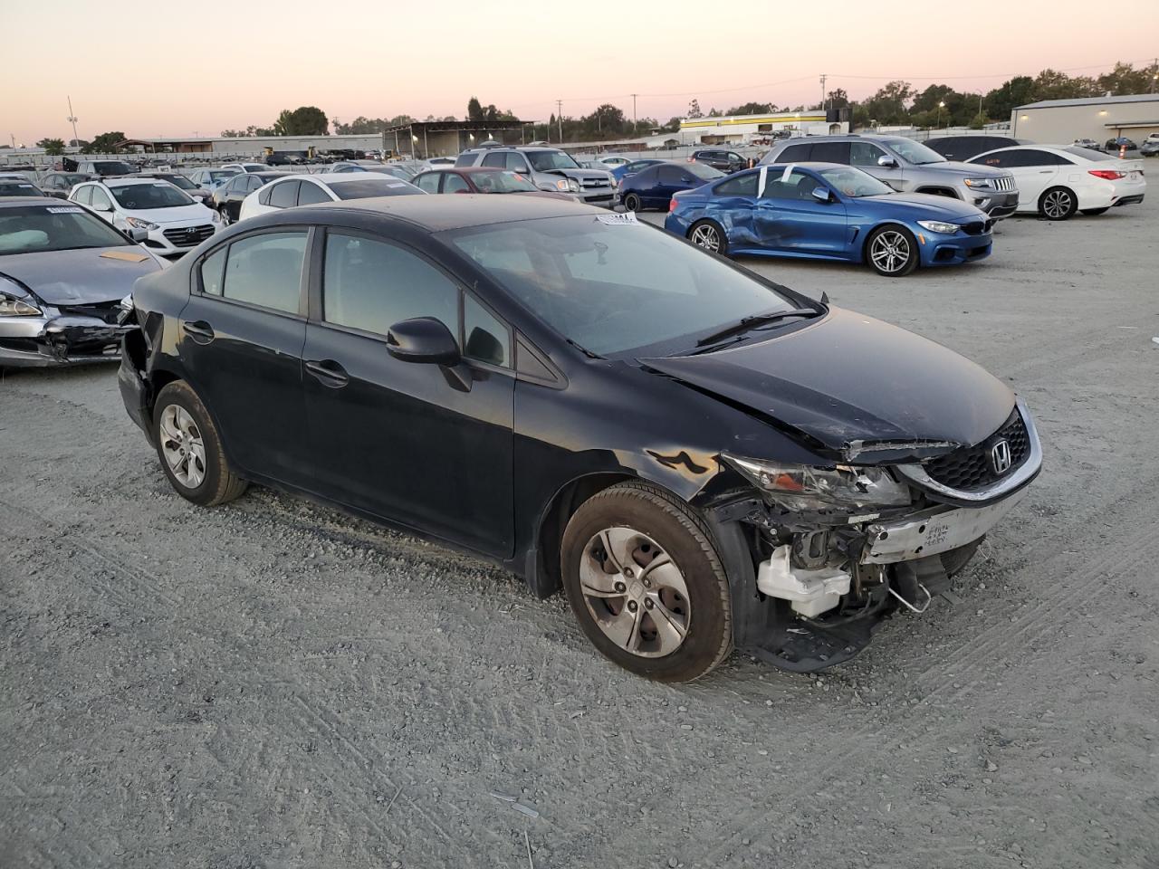 Lot #2989257801 2013 HONDA CIVIC LX