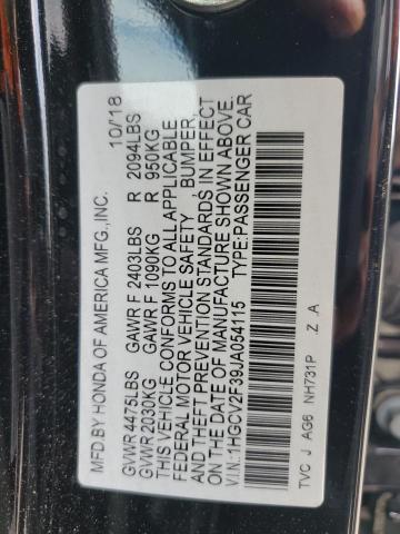 2018 HONDA ACCORD SPO - 1HGCV2F39JA054115