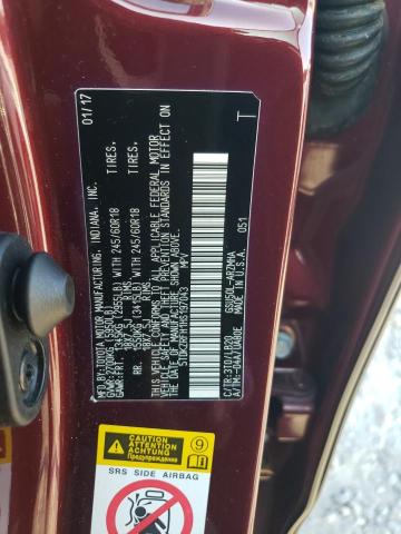 2017 TOYOTA HIGHLANDER - 5TDKZRFH1HS197043