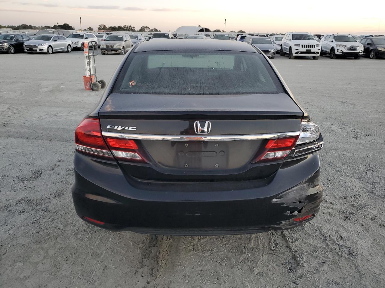 Lot #2989257801 2013 HONDA CIVIC LX