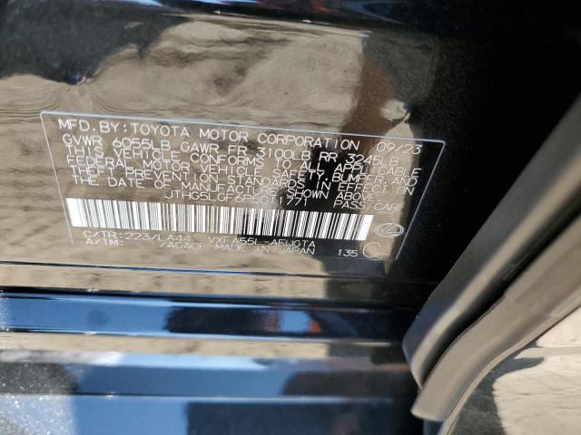 2023 LEXUS LS 500 JTHG5LGF6P5011771