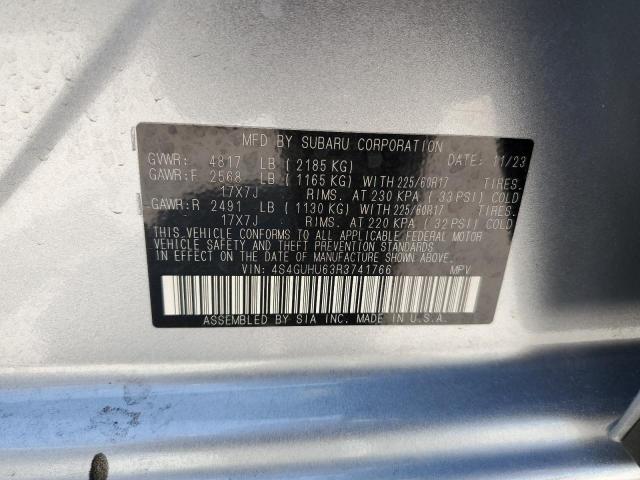 2024 SUBARU CROSSTREK - 4S4GUHU63R3741766