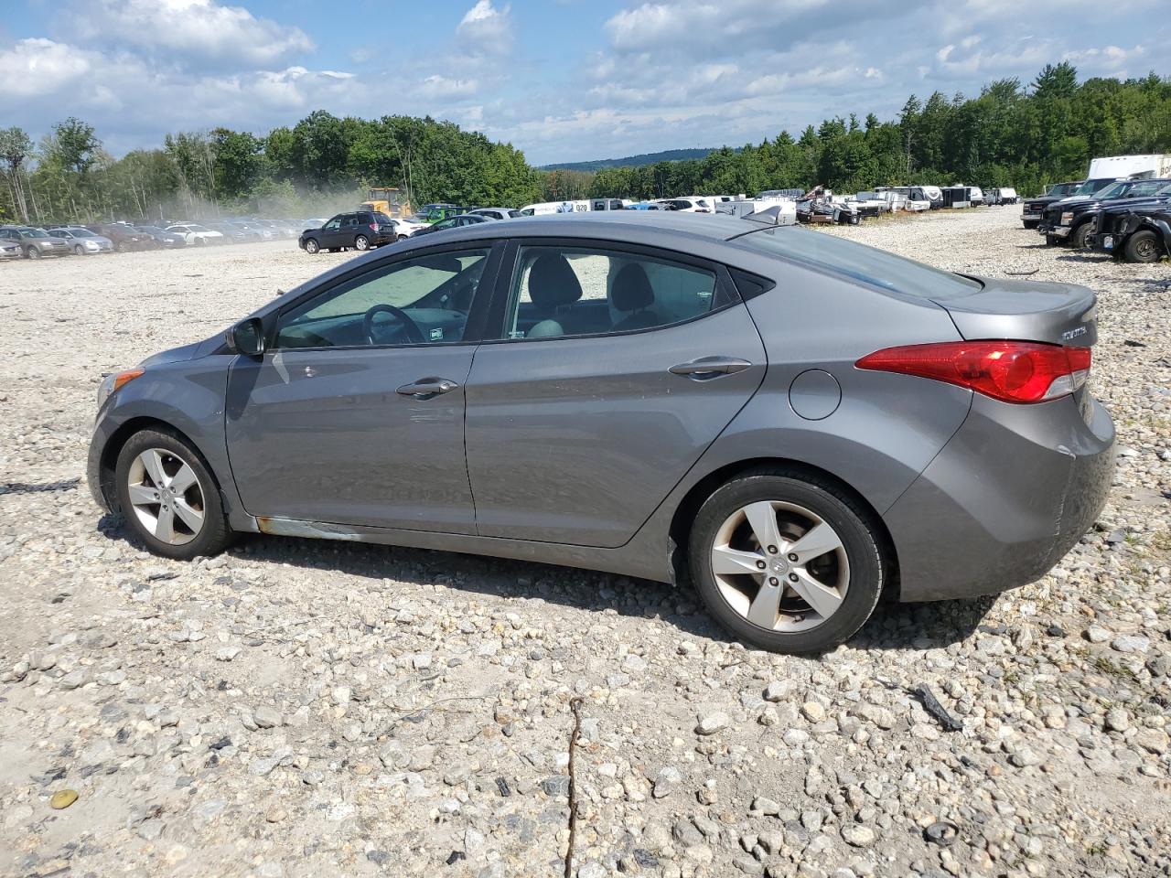 Lot #2874468817 2013 HYUNDAI ELANTRA GL