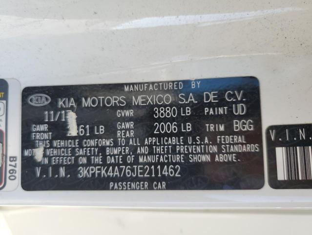 VIN 3KPFK4A76JE211462 2018 KIA Forte, LX no.12