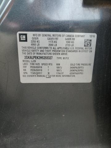 2017 GMC TERRAIN 2GKALPEK2H6268327