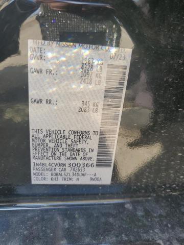 2024 NISSAN ALTIMA SR - 1N4BL4CV0RN300366