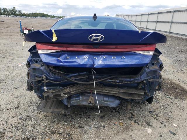 VIN 5NPLL4AG1MH015428 2021 Hyundai Elantra, SE no.6