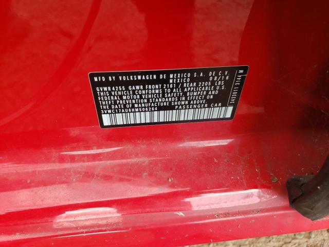 2017 VOLKSWAGEN GOLF SPORT - 3VWC17AU6HM506264