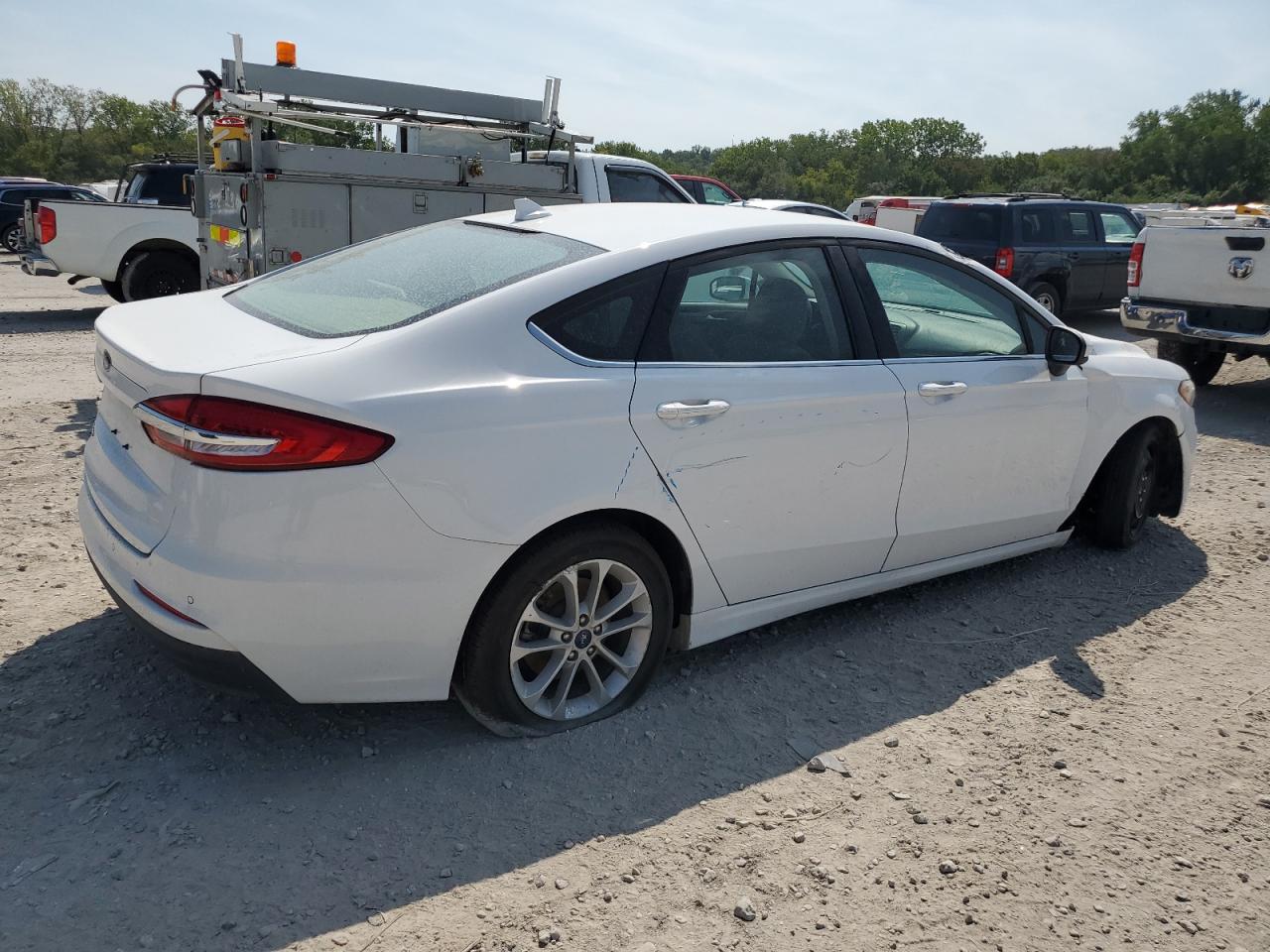 Lot #2972470718 2020 FORD FUSION SE