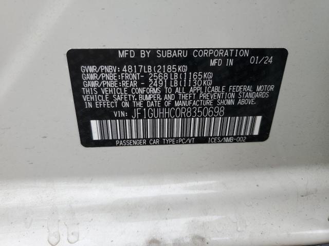 2024 SUBARU IMPREZA RS JF1GUHHC0R8350698