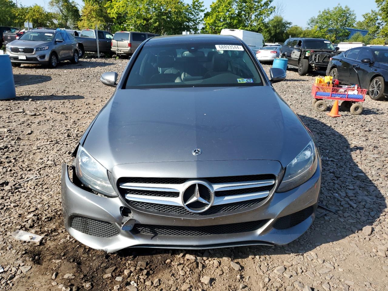 Lot #2977051650 2018 MERCEDES-BENZ C 300 4MAT