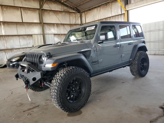 JEEP WRANGLER U 2022 gray  gas 1C4HJXDG2NW221829 photo #1