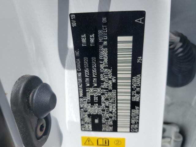 2020 LEXUS RX 350 F S - 2T2YZMDA0LC220893