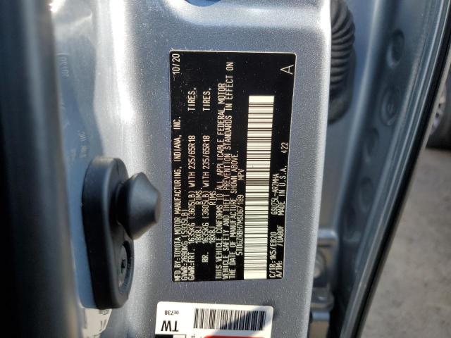 VIN 5TDGZRBH7MS067189 2021 Toyota Highlander, Xle no.13