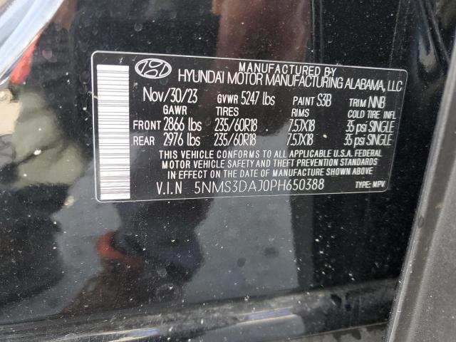 2023 HYUNDAI SANTA FE S - 5NMS3DAJ0PH650388