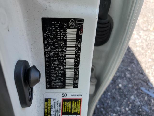 2018 TOYOTA COROLLA L - 2T1BURHE2JC091247