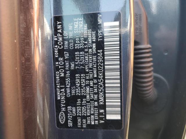 2019 HYUNDAI KONA ULTIM - KM8K5CA54KU229844