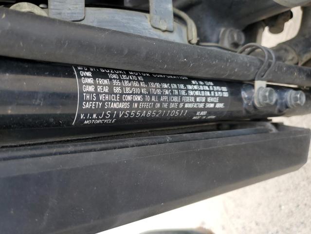 2005 SUZUKI C50 JS1VS55A852110511