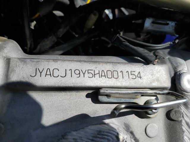 2017 YAMAHA WR450 F JYACJ19Y5HA001154