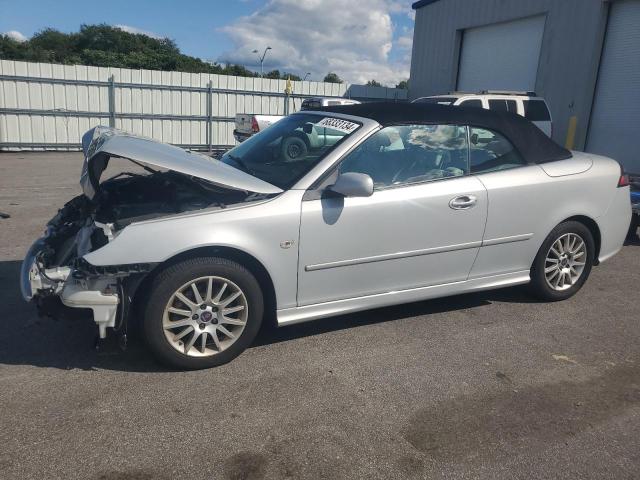 SAAB 9-3 2.0T 2008 silver converti gas YS3FB79Y686001645 photo #1