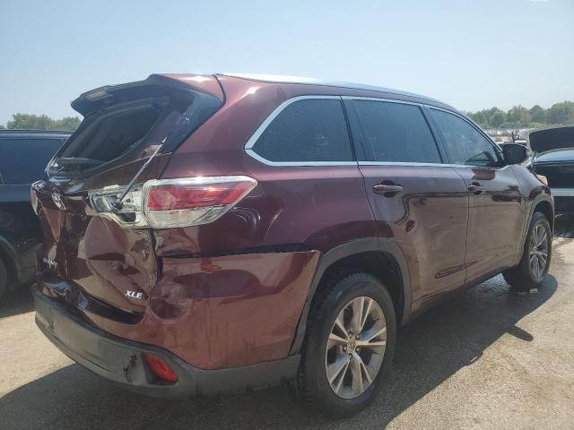 VIN 5TDKKRFHXES034861 2014 Toyota Highlander, Xle no.3