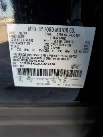 2020 FORD EXPLORER P - 1FM5K8HCXLGA17456