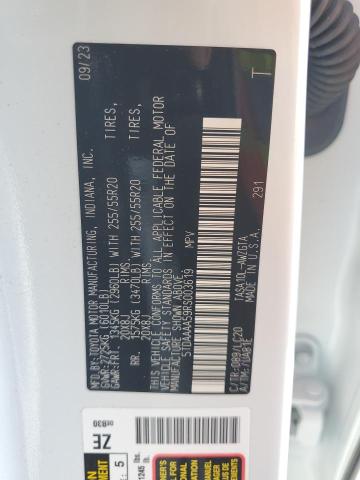 2024 TOYOTA GRAND HIGH - 5TDAAAA59RS003619